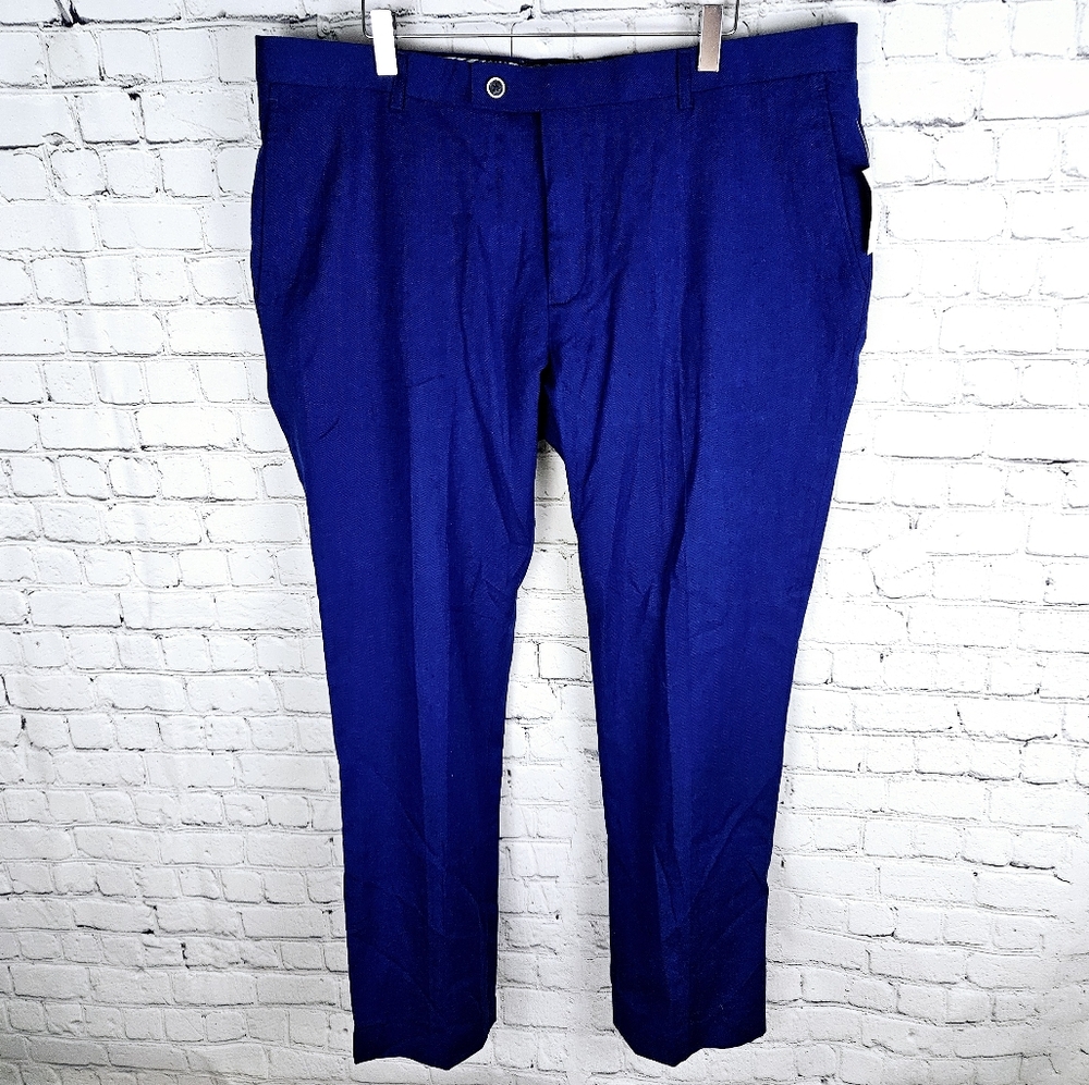 PAISLEY & GRAY | slim fit linen blend pants